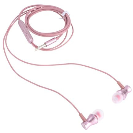 Veemoon Cuffie Stereo Con Microfono Rosa Oro Auricolari Con Jack Design Magnetico Resistente Al Sudore Per Sport e Attività Outdoor