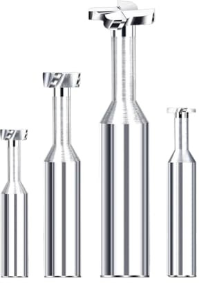 Hartmetall T-Nut Fräsen Wolfram Stahl Schaftfräser Werkzeuge Metall Aluminium Kupfer 1 stücke(8X3.9XD8X50L)