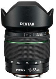 Pentax DA 18-55mm f/3.5-5.6 AL WR Lens (3.5-5.6, 18-55mm, 27-84.5mm, Black)