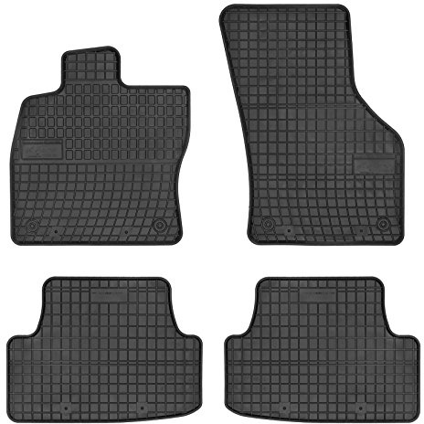 Fa. Frogum 0397 Passform Gummifussmatten, Schwarz