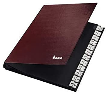 Bene 85214DRT Premium-Pultordner, dunkelrot