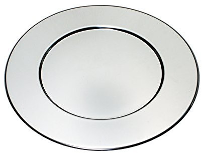 chg Set 166F-48-05 Platzteller, 2-er Set, extra starke Edelstahl rostfrei-Qualität 0,7 mm