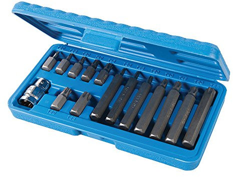 Silverline 706839 Ensemble d'embouts Trx, 15 pcs 15 pcs