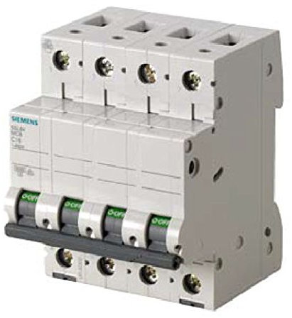 SIEMENS - Interruttore Magnetotermico Icu 6ka 4p 4 M 25a - 5SL64257BB