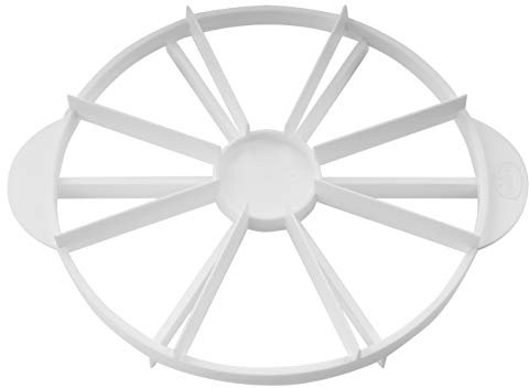 Dr. Oetker Séparateur à gâteau Ø 18 cm, ustensile de cuisine pour couper 6 à 8 morceaux de gâteau identiques, accessoires de pâtisserie pour décorer, ustensile de cuisine pour petits gâteaux et tartes