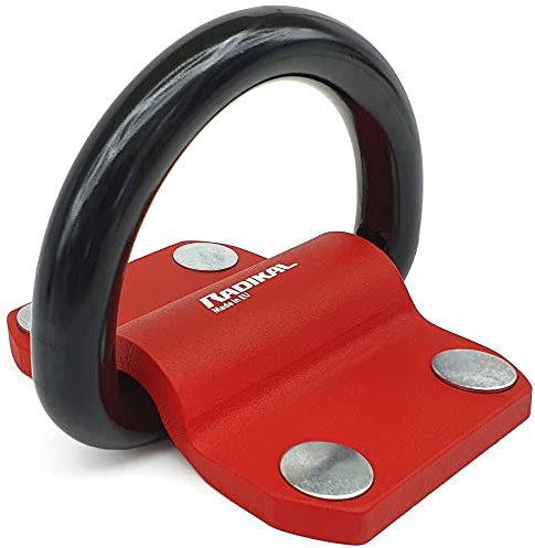 RADIKAL RK60 Boden- oder Wandanker für Motorrad, Wohnwagen, Anhänger, 20 mm, 100% Stahl. Maximale Sicherheit.