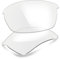 ThunderClap Polycarbonat Ersatzgläser für Oakley Flak Jacket Sonnenbrillen - Transparent Anti-Beschlag