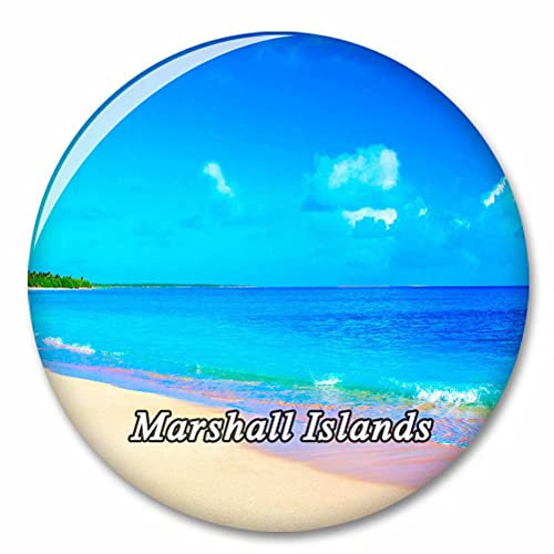 Marshall Islands Fridge Magnet Decorative Magnet Tourist City Travel Souvenir Collection Gift Strong Refrigerator Sticker