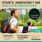 Erste Hilfe Set Outdoor I First Aid Kit, Erste Hilfe Tasche, Erste Hilfe Set Kinder - Perfektes Wandern Zubehör, Erste Hilfe Set Fahrrad Mini I Das Reise Gadgets in top Qutalität Made in Germany