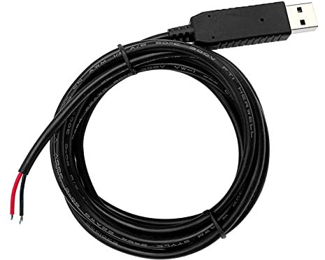 DIY Switch Line, USB Switch Kabel kann 1 Stück Pedal mit 2 M Kabel verbinden, kann verschiedene Leitungslänge anpassen (USB Switch6_1) (1 Kabel)