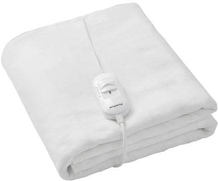 Emperial King Electric Blanket | Heated Fitted Mattress Underblanket, Cover, Bed Warmer Pad - 3 Heat Settings & Machine Washable - 137 x 155 cm