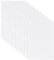 BENECREAT 50PCS 30x20cm Fuse Beads Ironing Paper, Beige Gummed Iron Papers for DIY Fuse Beads