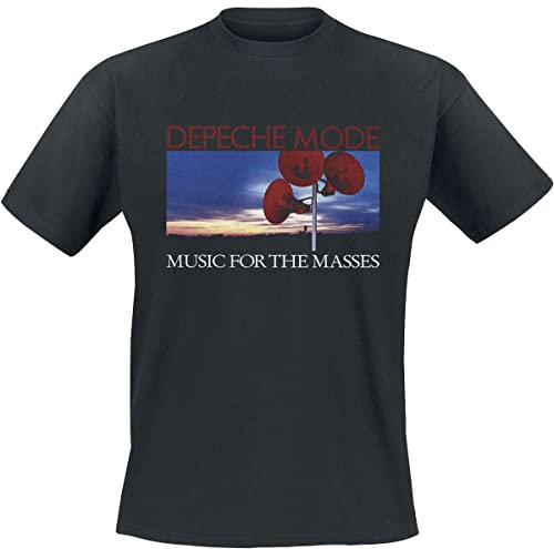 Depeche Mode Music for The Masses Männer T-Shirt schwarz M