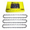 Reiwosee Catene 3Pcs 8 pollici per sega mini motosega portatile Ricaricabile, Passo 1/4, Spessore 0.043(1.1mm), Numero della catena 48DL, Lunghezza di taglio del falegname del paesaggio 20CM