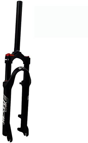KANGXYSQ Fourche Suspendue VTT 24 Pouces Fourche Avant Vélo Montagne Alliage D'aluminium Voyage 110mm Verrouillage Manuel Tube Droit 28,6 Mm QR 9mm (Color : Manual Lockout, Size : 24inch)
