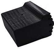 Leiterfuss Ersatzfuss für Traversen Aussenschuh in verschiedenen Größen aus TPU UV-Resist passend für viele Leitertypen Holmgrößen Anti Rutsch Bodenschohnend Ersatzfuß weich inkl. Bohrschraube (50x20)