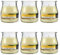Pack de 6 Velas Aromáticas en Vaso de Yogurt de Cristal Reciclable - 24h de Duración，Cera Vegetal Perfumada, Fabricadas en España, 7x6cm (Vainilla Cream)
