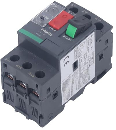 Interruttore Automatico di Protezione Motore AC690V Interruttore di Protezione Motore Manuale Magnetotermico con Controllo a Pulsante per Vari Motori (GV2-ME16 9-14A)