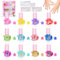 12 Farben Kindernagellack, Nagellack für Kinder, Kindernagellack Set auf Wasserbasis, Peel Off Ngellack Kinder, Mädchen Glitzer Geschenk Kit Perfekt für Geburtstagsgeschenk, Nail Polish