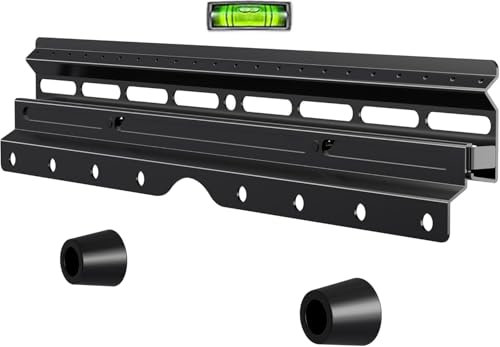 XINLEI No Stud TV Wall Mount, Drywall Studless TV Hanger for Most 12-55 inch Flat Screen TVs, Holds up to 100lbs, No Drill, Easy Install (MF81)