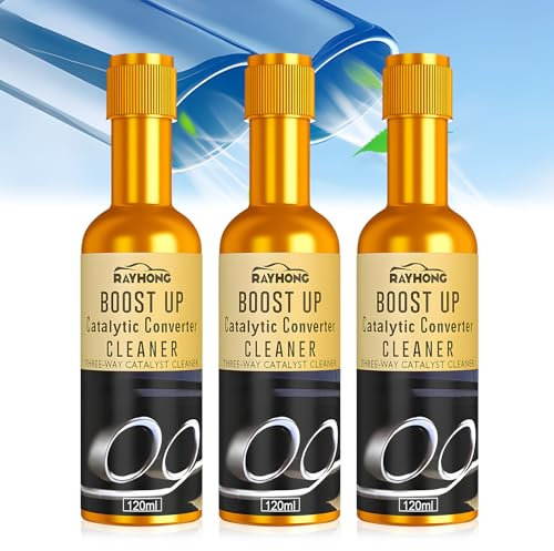 2 Stück Katalysator Reiniger, Motor Turbolader Reiniger, Sofortiger praktischer Autoabgasreiniger, Katalysator Reiniger Geeignet für Benzin, Diesel, Hybrid Katalysator Reiniger