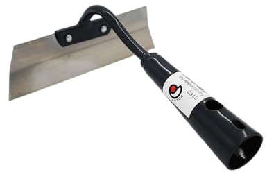 Polar Gartenhacke Unkrauthacke Hacke gebogenes Blatt Br. 150-180 mm H. 45 mm, Modell:3153 (15 cm breit)