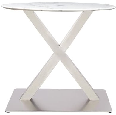 Wiefiche Tischbeine, Edelstahl X-Form Möbel Tischbeine, 200kg Kapazität, Top Jede Montageplatte Größe 25 * 25cm, X-Form Metall Schreibtisch Beine für viele DIY Tische verwenden (72cm)