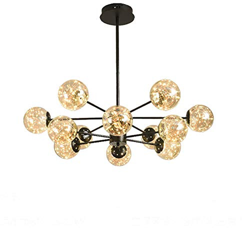 YRYRYW Gypsophila Magic Bean Kronleuchter, LED Nordic Light Luxus Firefly Kronleuchter, Schlafzimmer Nacht Household faucets