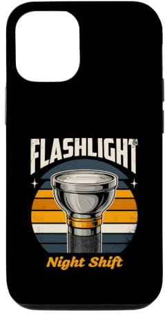 Flashlight Night Shift Officer Security Case for iPhone 12/12 Pro