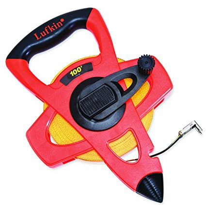 Crescent Lufkin 1/2 x 200' Hi-Viz® Orange Fiberglass Tape Measure - FE200