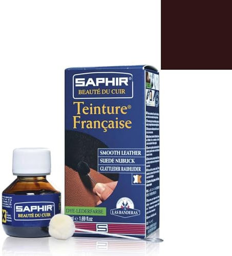 AVEL Teinture Française Cuir Liquide, Bordeaux, 50 ml, 1 Unité