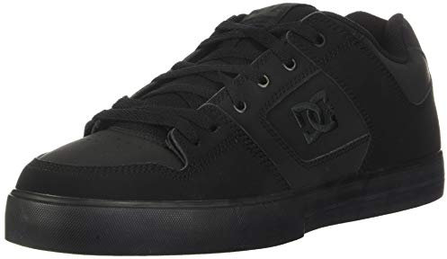DC Shoes, PURE M SHOE - Zapatillas para hombre, Negro (Black / Pirate Black), 39 EU