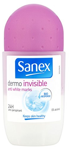 Sanex Dermo Invisible Roll-On Deodorant, 50ml