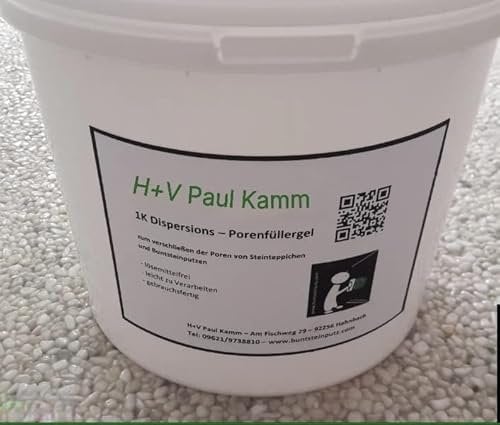 CoPa-Gran 2kg 1K Transparenter Porenfüller/Versiegelung für Buntsteinputze aller Art im Innenbereich