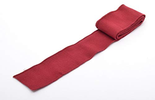 Rustler Grillzange, Pfannenwender, Gabel und Grillbürsten, dunkelrot, 110cm x 6cm