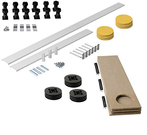 Shower Tray Panel Riser Kit Square Rectangle Trays 2000mm Board Plinth Feet