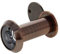 Othmro Spioncino di sicurezza per porta, 1 pezzo, diametro del foro 14 mm, in metallo, a 200 gradi, con copertura rotante per la privacy, per porte spesse 35-60 mm, durevole spioncino per casa,