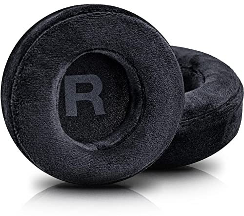 Sixsop Ersatz-Ohrpolster für Fidelio X1S X2 X2HR X3 Over-Ear-Kopfhörer (Velour, Schwarz, Memory Schaum)