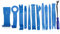 CCLIFE Juego de Herramientas de desmontaje de molduras Cuñas universales para el Panel de Audio, Radio y navegación del Coche 11pcs