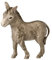 Goebel Figur Esel, Elegantes, Zeitloses Design, aus Steingut gefertigt, Höhe 9,5cm, 41-661-09-1