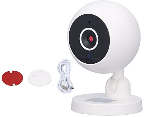 Ring Kamera,Wansview-Kamera WANS Wireless-Überwachungskamera für den Innenbereich Bewegungserkennung Fernanzeige Nachtsicht Zwei-Wege-Sprachanrufe WLAN-Babyphone