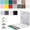 9 Stück 18 Muster 61 x 61 cm doppelseitige Fotografie Hintergrund Bretter Wasserdicht Wiederverwendbar Foto Hintergründe für Produkt Lebensmittel Schmuck Kosmetik Requisiten