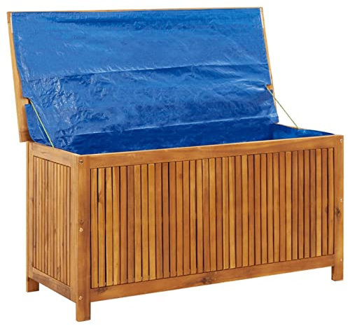 Rantry Garten-Aufbewahrungsbox 113x50x58 cm Massivholz Akazie Gartenmöbel Model316678