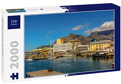Lais Puzzle Tafelberg, Kapstadt, Südafrika, von der V&A Waterfront aus gesehen 2000 Teile