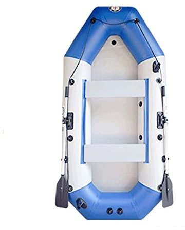 OLOTU Schlauchboot Aufblasbares Boot für Erwachsene 6-Personen-Schlauchkajak-Touring mit Aluminiumrudern Faltbares Ausflugs-Wasserfloß Verdicken