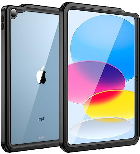 Miimall Compatible avec iPad 10.9 2022, protection d'écran HD, béquille, dragonne, coque de protection intégrale résistante aux chocs et à la poussière pour iPad 10e génération 2022 10,9