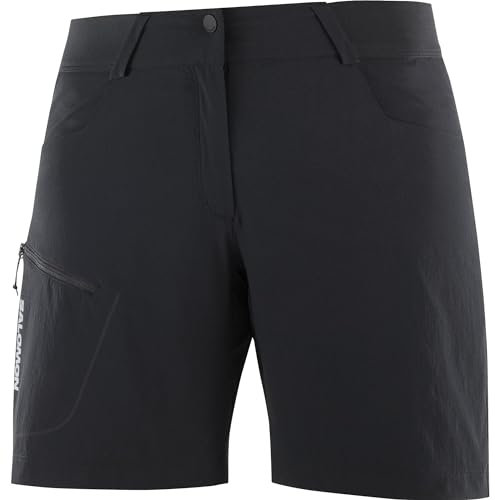 Salomon Damen Wayfarer Shorts, Tiefschwarz, 42