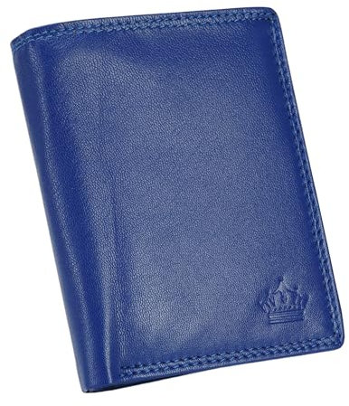 Manza Leder Geldbeutel Herren Geldbörse echtes Leder Börse Hochformat Portemonnaie RFID Schutz