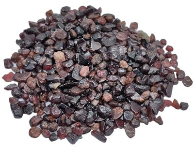 VMDEKK Garnet Chips Stones,Fish Tank Gravel and Healing Crystals Bulk,Decorative Stones for Plant Pots,Tumbled Stone Garden Stones for Plants,Reiki,Crafts,Vases Filler, Aquarium Gravel 100g.
