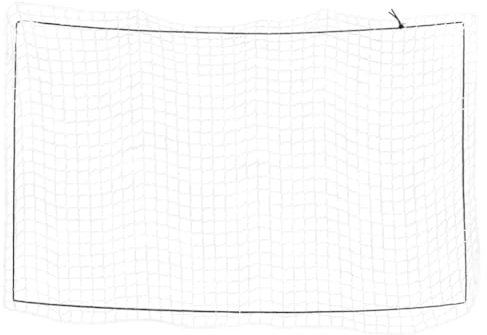 vidaXL Anhängernetz, Hängernetz mit Gummiseil, Abdecknetz für Anhänger, Transportnetz Ladungssicherungsnetz Gepäcknetz, Weiß 2,1x1,25m PP